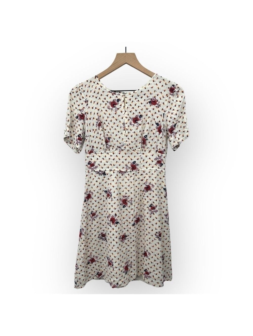 ModCloth Fit & Flare Floral Dress